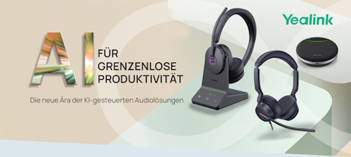 Yealink KI-gestützte Audiolösungen