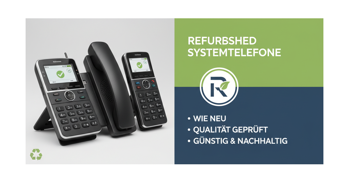 Refurbished Geräte - die clevere Wahl