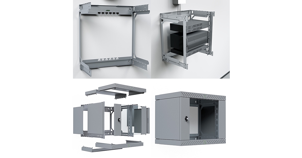 X-Rack - 5 Tiefen - 1 Gehäuse