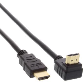 InLine® HDMI Kabel, gewinkelt, HDMI-High Speed mit 
