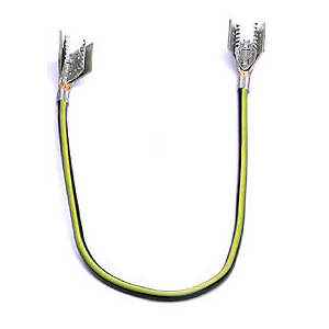 Schirmverbindungsleitung SVL 230/2 mit Kabel: grün/gelb 